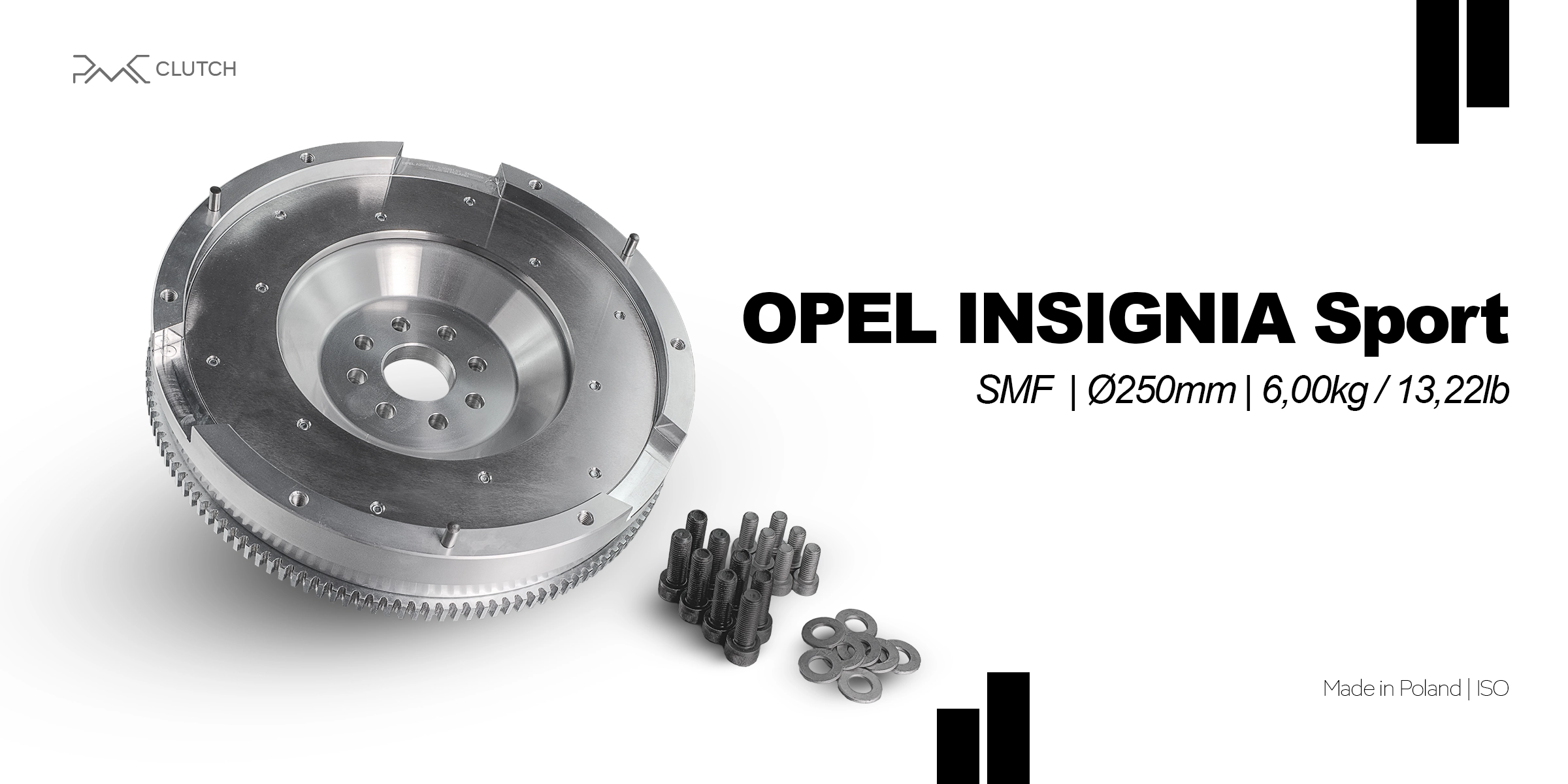 Volante de inercia aligerado PMC Motorsport Opel Insignia A Sport A20 A20NHT A20NFT