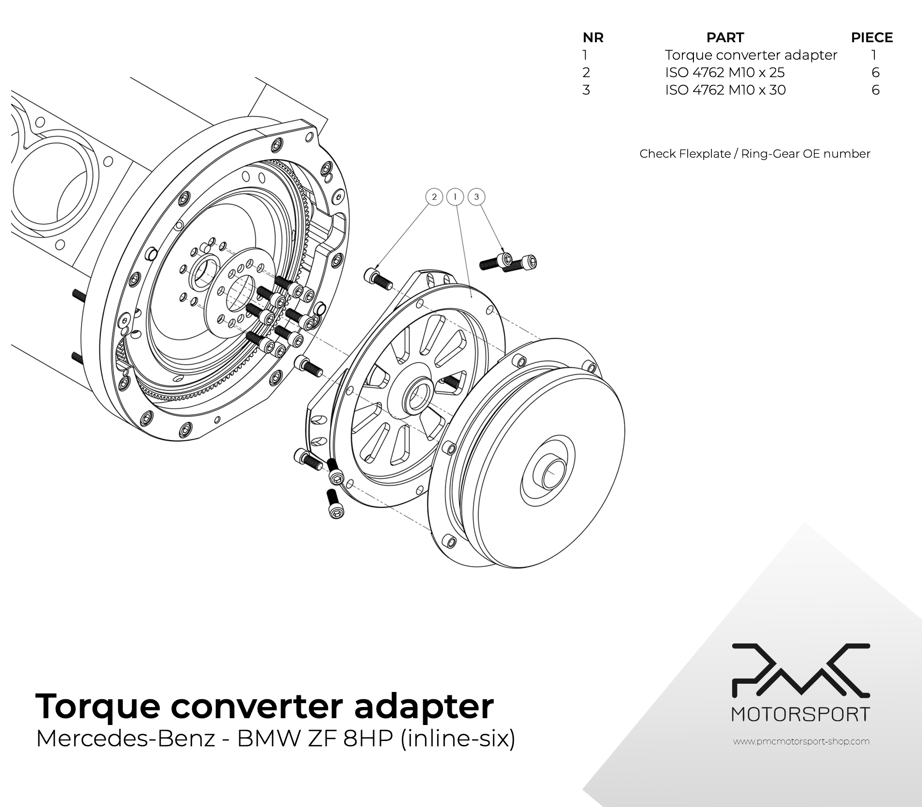 instrukcja montażu adaptera konwertera 8HP Mercedes m156