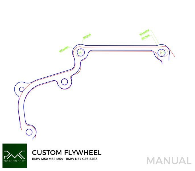 RACE STAGE 1 Honda F20C F22C1 (S2000) - BMW M57 / E46 S54 M3 - 240mm /  9.45  SWAP / Kits de Adaptação \ Kits de Adaptação \ Honda F F20C F22C ( S2000)