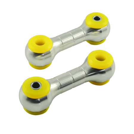 Aluminum rear sway bar links BMW E23 E24 E28 E30 E36 - Polyurethane 90ShA