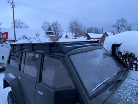 Steel Roof Rack for Nissan Patrol Y60 LWB Long