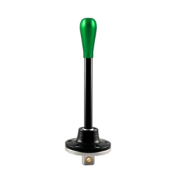 Black edition short shifter BMW E46 - bouton long vert (C)