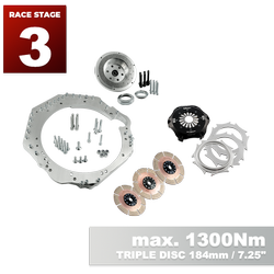 Race Stage 3 GM Chevrolet LS - Nissan 350Z Z33 370Z Z34 - 184mm / 7.25" (P)