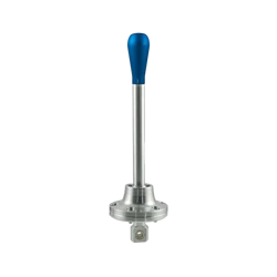 Short shifter BMW E46 version nouvelle - bouton long bleu (C)