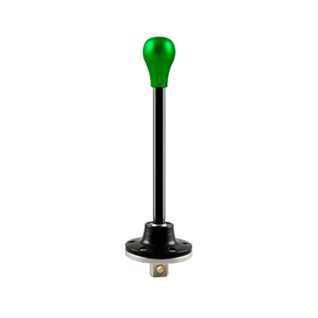 Black edition short shifter BMW E30 E34 - bouton court vert