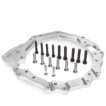 Gearbox Adapter Plate BMW V8 M60 M62 S62 - Nissan Patrol Y61 ZD30