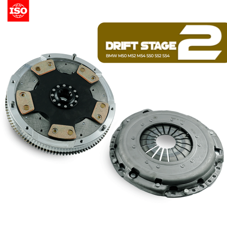 Kit d'embrayage Drift Stage 2 BMW M50 M52 M54 ZF 5-vitesses 5700g / 12.9lb