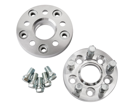 PMC Motorsport aluminum Bolted Wheel Spacers Set for VAG adapter 5x100 to 5x112 / 57,1 to 66,5 / 25MM