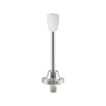 Short shifter BMW E30 E34 version nouvelle - bouton court en téflon blanc (C)