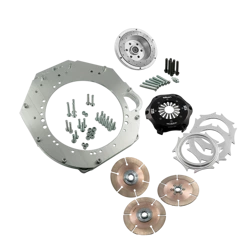 Race stage 2 GM Chevrolet V8 LS 6-Kurbelwellenschrauben- BMW E39 530D M57 GS5-39DZ 5-Gang - 184mm / 7.25" (S)