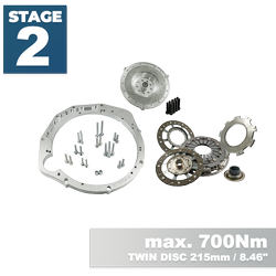 Stage 2 Bmw M70 - Bmw M57N HGD JGA - 228mm / 8.98"