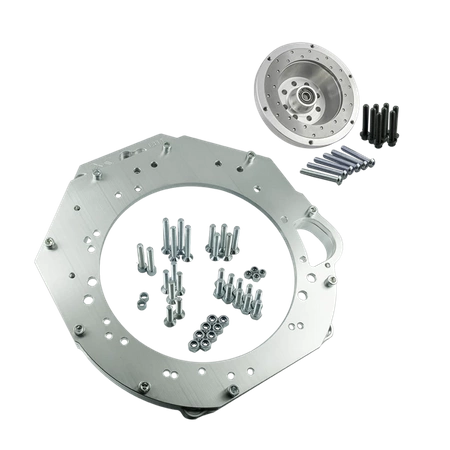 Kit adattatore GM Chevrolet V8 LS 8-bulloni - manual 6-marce BMW M57n GS6-53DZ HGD JGA - 184mm / 7.25" (P)