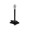 Black Edition Short shifter BMW E8x E9x - aluminiowa srebrna krótka gałka (K)