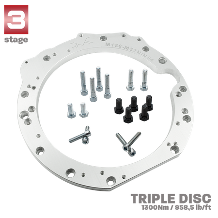 Race Stage 3 Mercedes-Benz V8 M156 AMG - BMW M57N2 GS6-53DZ HGU HGK / N54 GS6-53BZ -184mm / 7.25" (P)