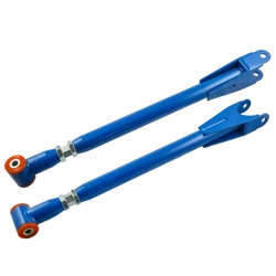 Brazo de control ajustable trasero BMW E36 E46 Z4 - Poliuretano 80ShA (Azul)