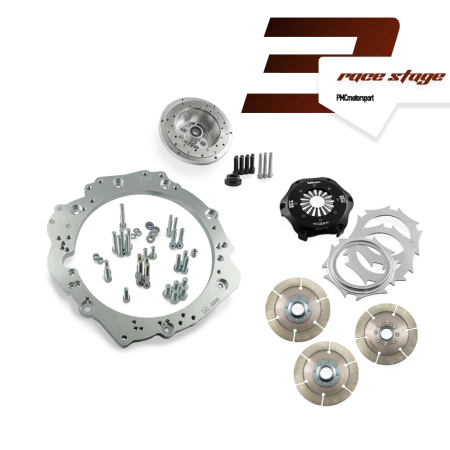 Race Stage 2 Toyota JZ - manual 6 marchas BMW M57n GS6-53DZ HGD JGA HGA - 184mm / 7.25" (S)