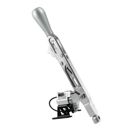 Auto-centragem short shifter para caixa de velocidades BMW - botão longo prata (A)