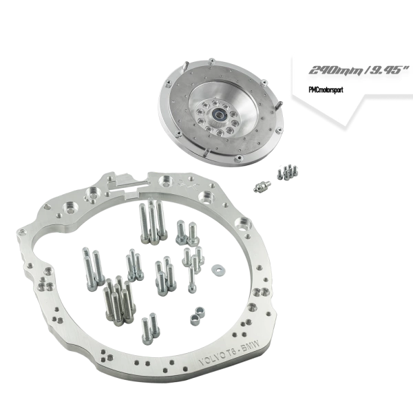 Adapter kit Volvo "White" T5 T6 - manual 5-speed BMW M50 S50 M52 S52 M54 ZF-5- 240mm / 9.45"