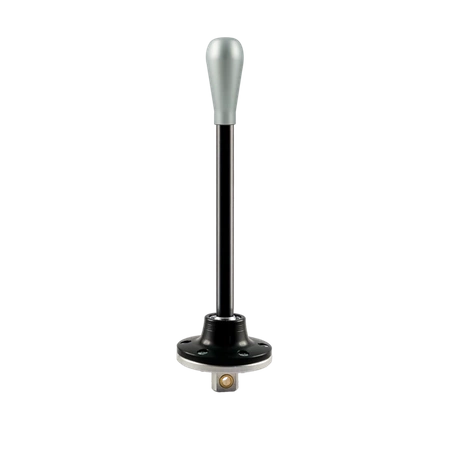 Black Edition Short Shifter BMW E46 - Long Silver Knob