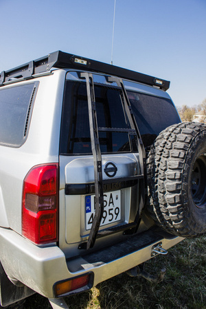 Rear door ladder Nissan Patrol Y61 GU