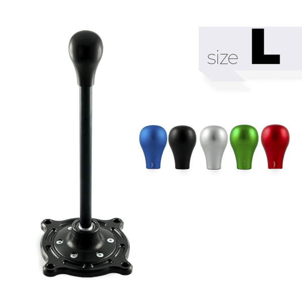 Black edition short shifter Nissan s-chassis S13 S14 S15 R32 R33 R34 - bouton court noir