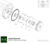 Adaptateur de convertisseur ZF 8HP70 BMW N57 N57N Diesel - BMW M60