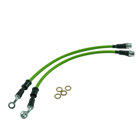 Steel braided brake hoses