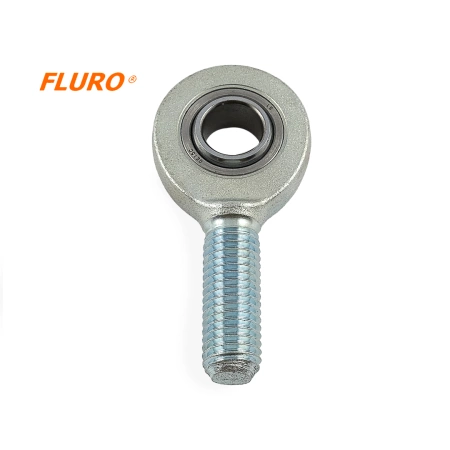 Cabeza de rótula / cabeza de varilla - uniball EAL 12 D-NIRO FLURO - M12 rosca izquierda externa (macho)