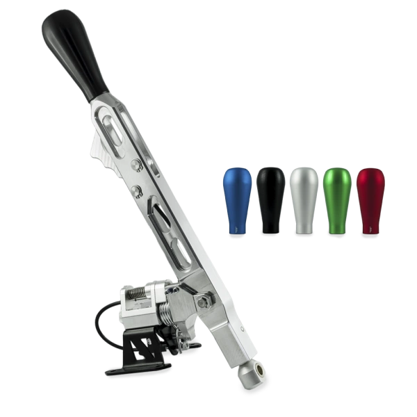 Auto-centragem short shifter para caixa de velocidades BMW - botão longo preto (A)