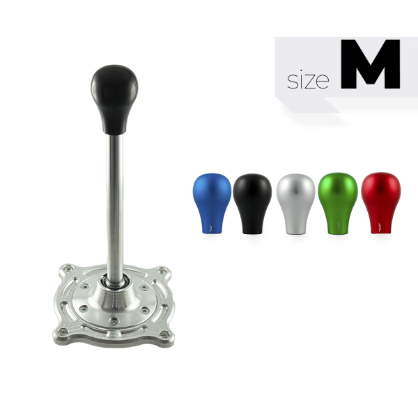 Short shifter Nissan s-chassis S13 S14 S15 R32 R33 R34 - krótka czarna gałka (K)