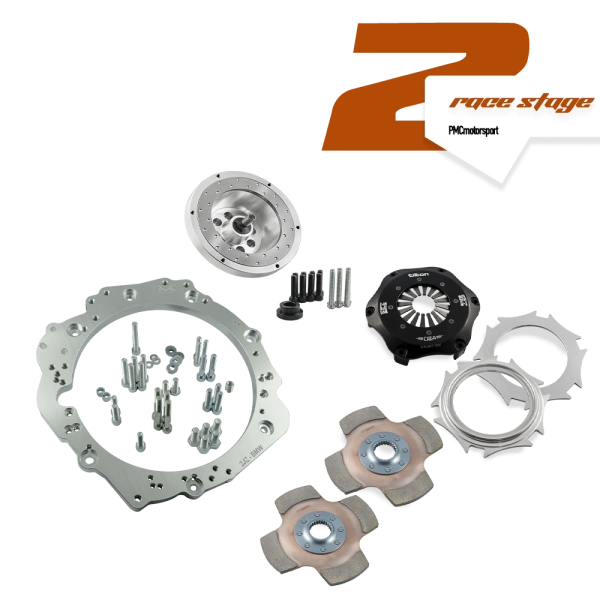Race Stage 2 Toyota 1JZ 2JZ - manual 6 velocidades BMW N54 GS6-53BZ 135i 335i 535i - 184mm / 7.25" (S)