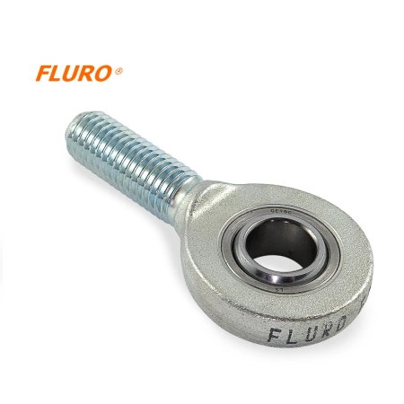 Cabeça de haste / cabeça de ligação – uniball EA 12 D-NIRO FLURO – M12 rosca externa (macho) à direita.