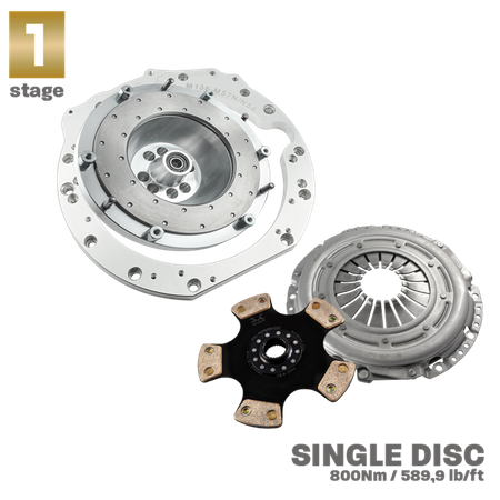 Race Stage 1 Mercedes-Benz M156 - manual 6-speed BMW M57n GS6-53DZ HGD JGA - 240mm / 9.45"