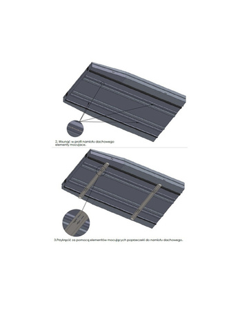 Suporte para tenda de telhado Nissan Patrol Y61