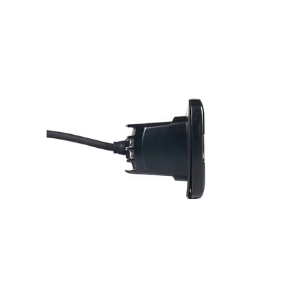 Luz de trabajo Purelux Black Flush-Mount Slim – 20 cm / 30 W