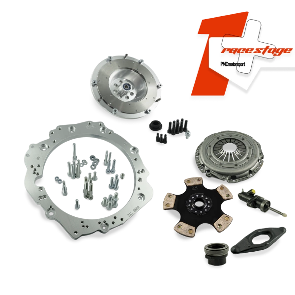Race Stage 1+ Toyota 1JZ 2JZ - manual 6 marchas BMW M57n GS6-53DZ HGD JGA HGA - 240mm / 9.45"