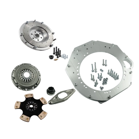 Drift stage 2 GM Chevrolet V8 LS - manual 5-marce BMW M57 ZF GS5-39DZ - 240mm / 9.45"