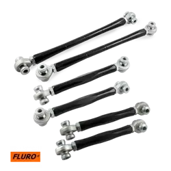 Jeu de bras de suspension réglables en acier pour BMW E90 E91 E92 E93 – rotules Uniball