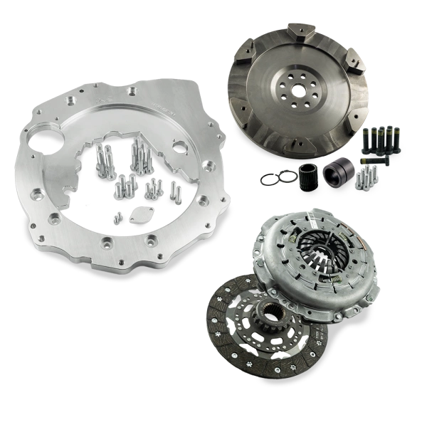 Stage 2 BMW M57n M57n2 - Nissan Patrol Y61 ZD30 / Y61 TD42 - 215mm / 8.46" Twin disc