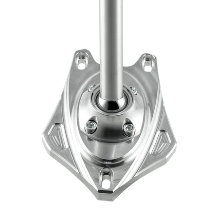 Short shifter BMW E8x E9x - botão curto preto em alumínio (C)