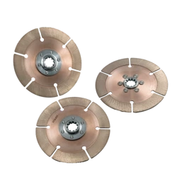 Kit de disques d'embrayage Tilton Engineering 64185-2-ABA-10 BMW M50 M52 M54 23x29-10N [184mm / 7.25"]