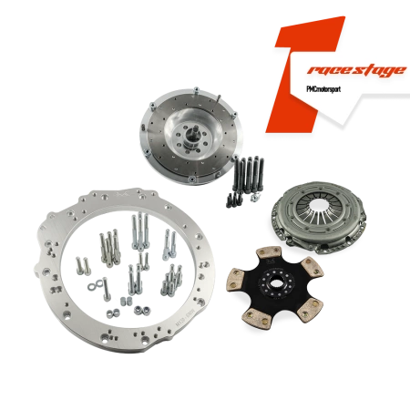 Race Stage 1 Mercedes-Benz M120 - manual 6 velocidades BMW M57n GS6-53DZ HGU HGK - 240mm / 9.45"