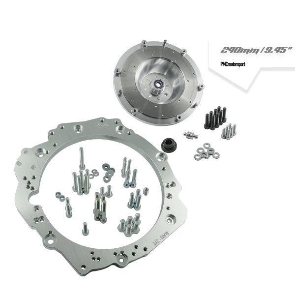 Adapter kit Toyota JZ 1JZ 2JZ - manual 5-speed BMW M50 S50 M52 S52 M54 ZF-5- 240mm / 9.45"