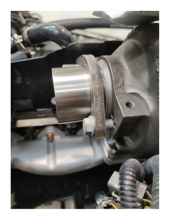 Flasque d'échappement pour turbocompresseur BMW M57