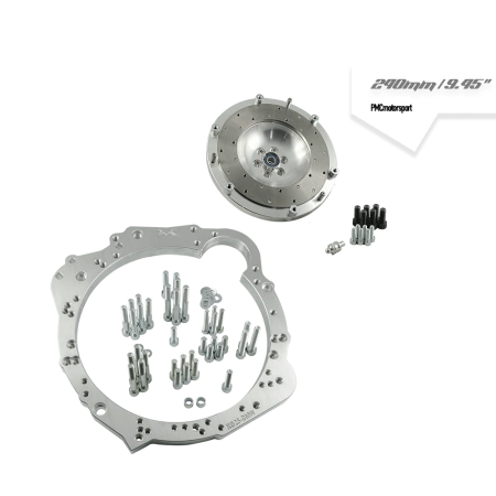 Adaptateur Nissan RB20 RB25 RB26 RB30 - boîte manuelle 5 vitesses BMW M50 S50 M52 S52 M54 ZF-5- 240mm / 9.45