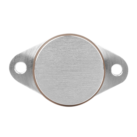 Aluminium Drallklappen-Blindplatten BMW 22mm (4)