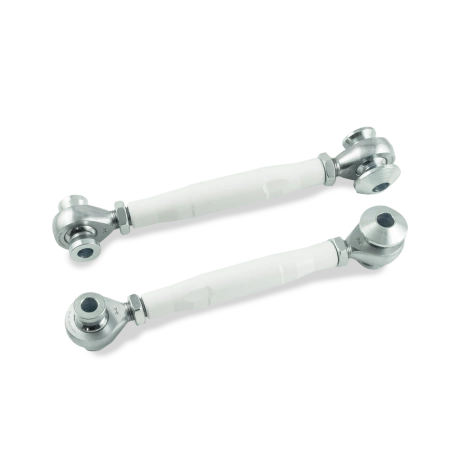 Braços Longitudinais Superiores Ajustáveis em Aço para BMW Z4 G29 - Uniball (branco)