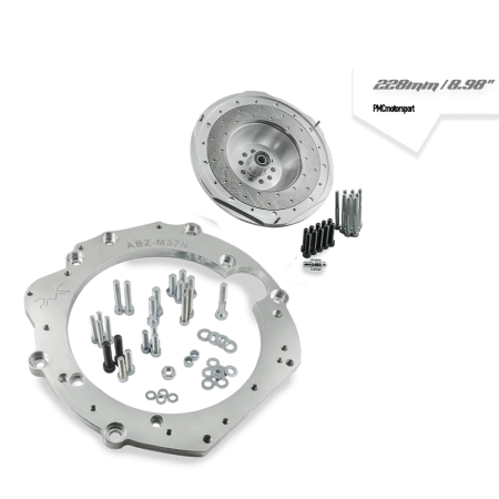 Kit de embreagem Audi ABZ - manual 6 marchas BMW M57n GS6-53DZ HGD JGA - 228mm / 8.98" (Twin Disc)