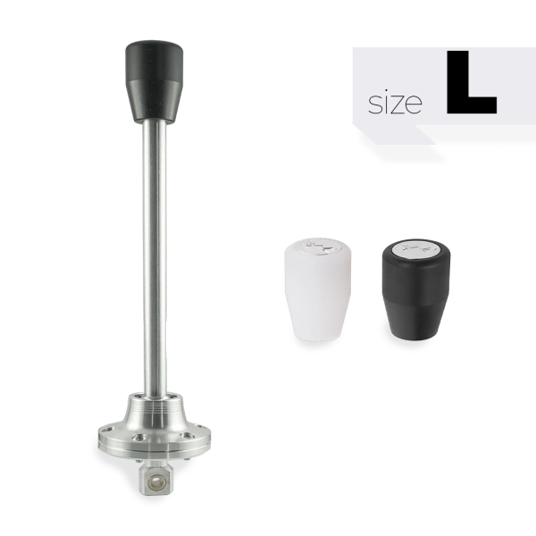 Short shifter BMW E30 E34 nowa wersja - nylonowa czarna krótka gałka