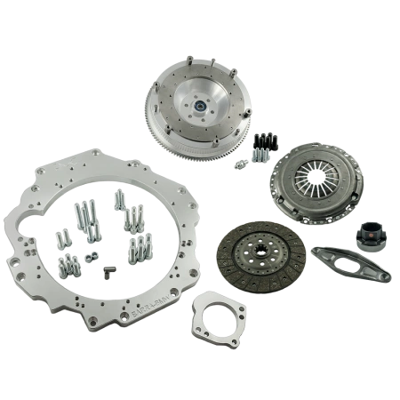 Drift stage 1 Ford Barra - manual 5 velocidades BMW M57 ZF GS5-39DZ - 240mm / 9.45"